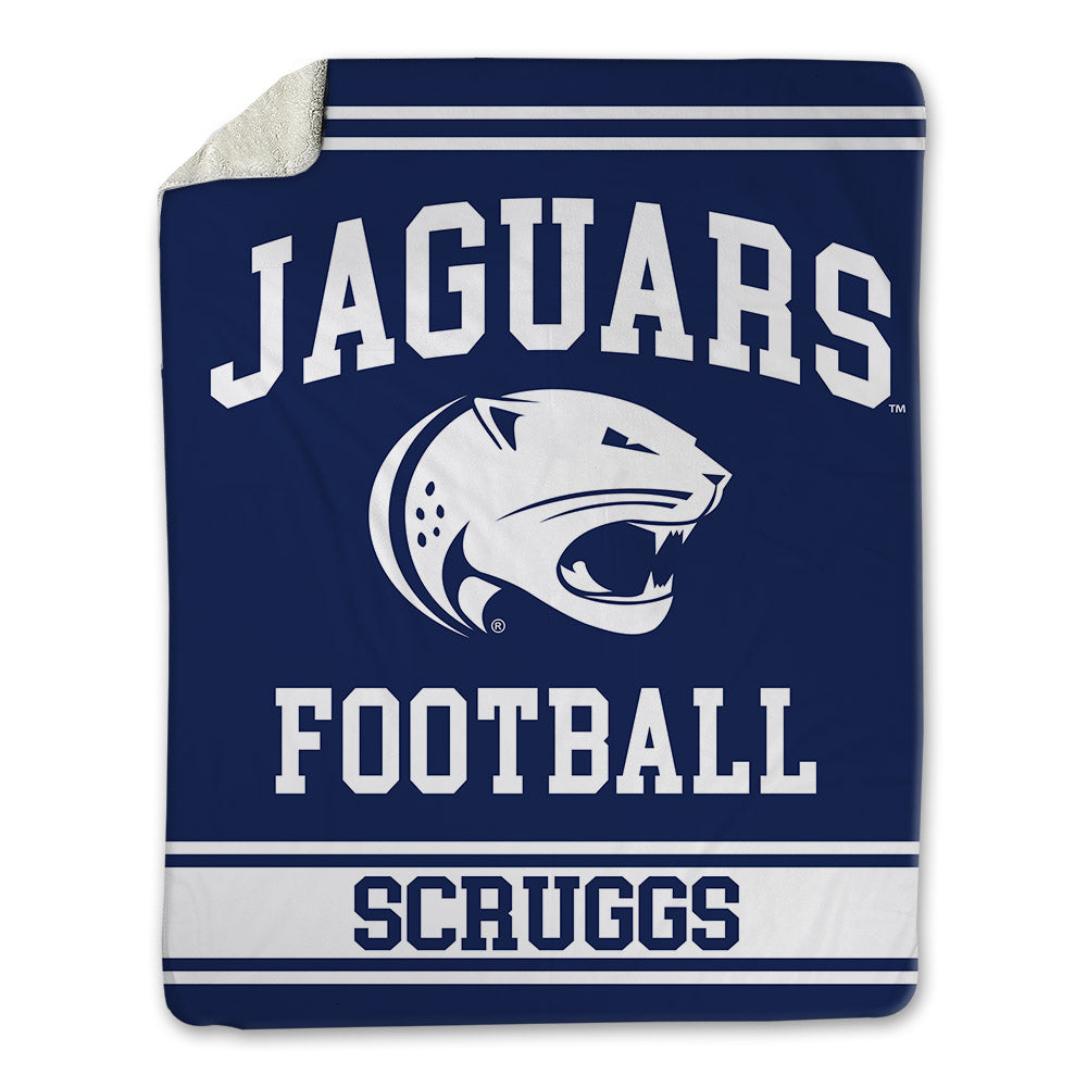 South Alabama - NCAA Football : Jordan Scruggs - Blanket-0