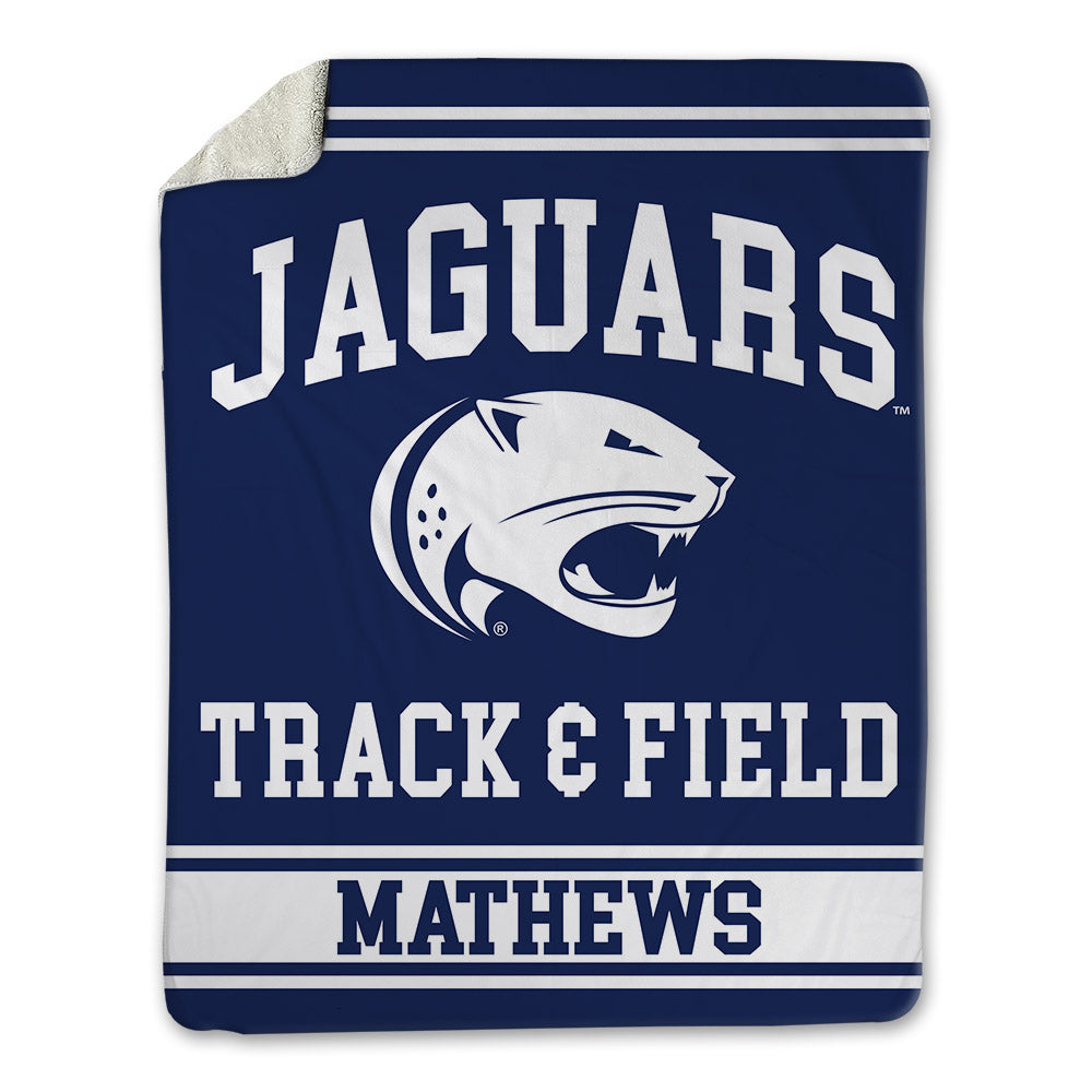 South Alabama - NCAA Women's Track & Field : Morgan Mathews - Blanket-0