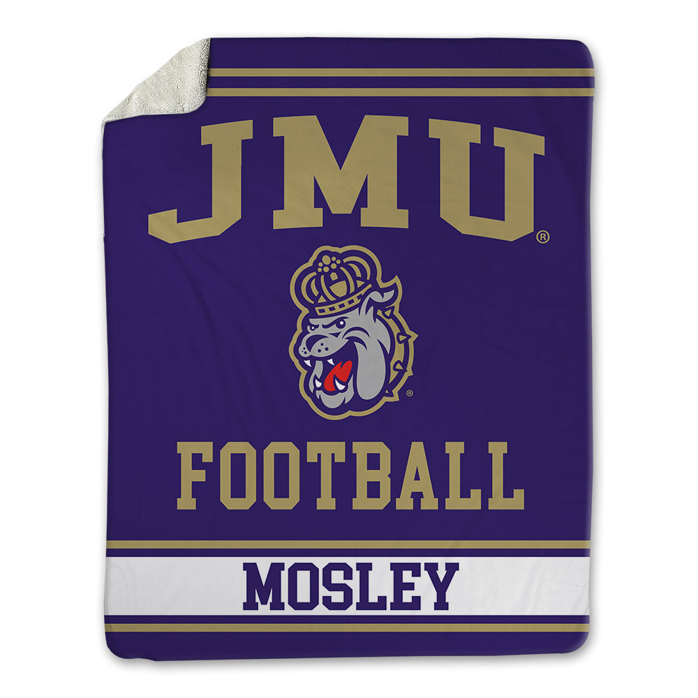 JMU - NCAA Football : KD Mosley - Blanket-0