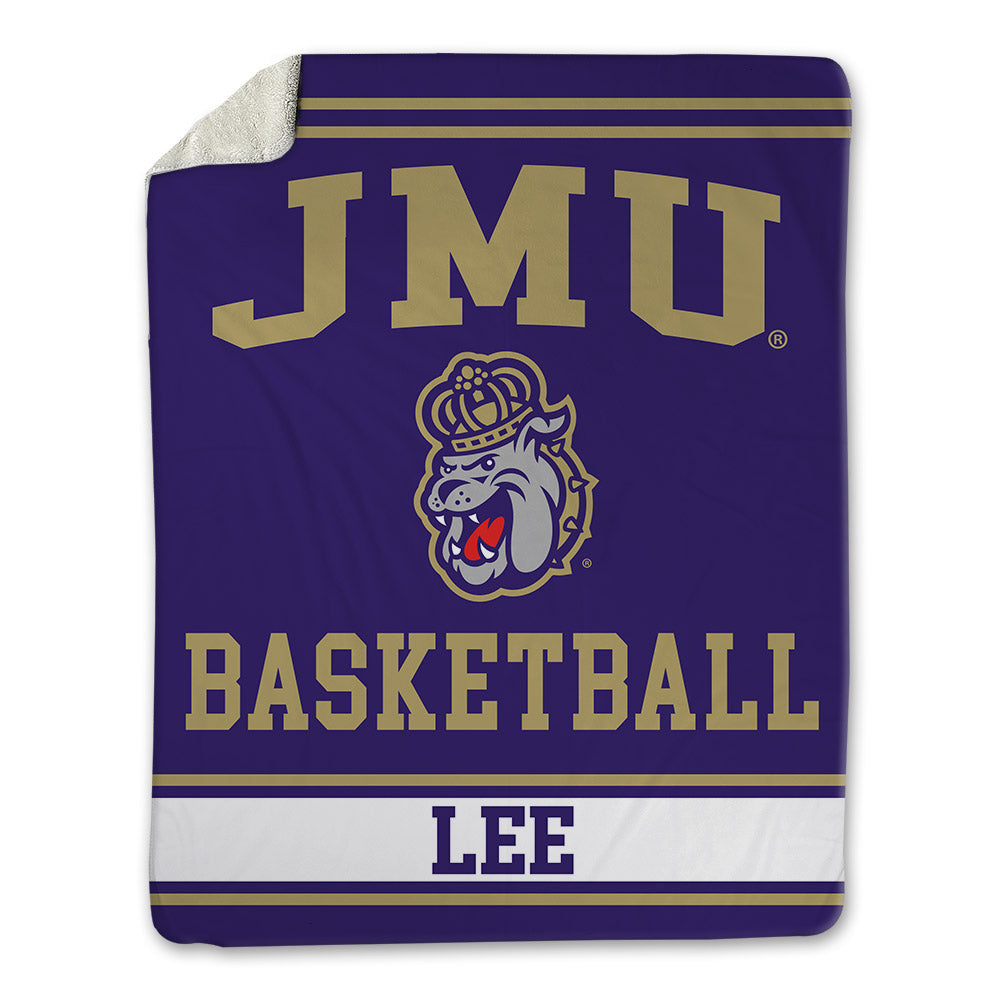 JMU - NCAA Men's Basketball : Brandon Lee - Blanket-0