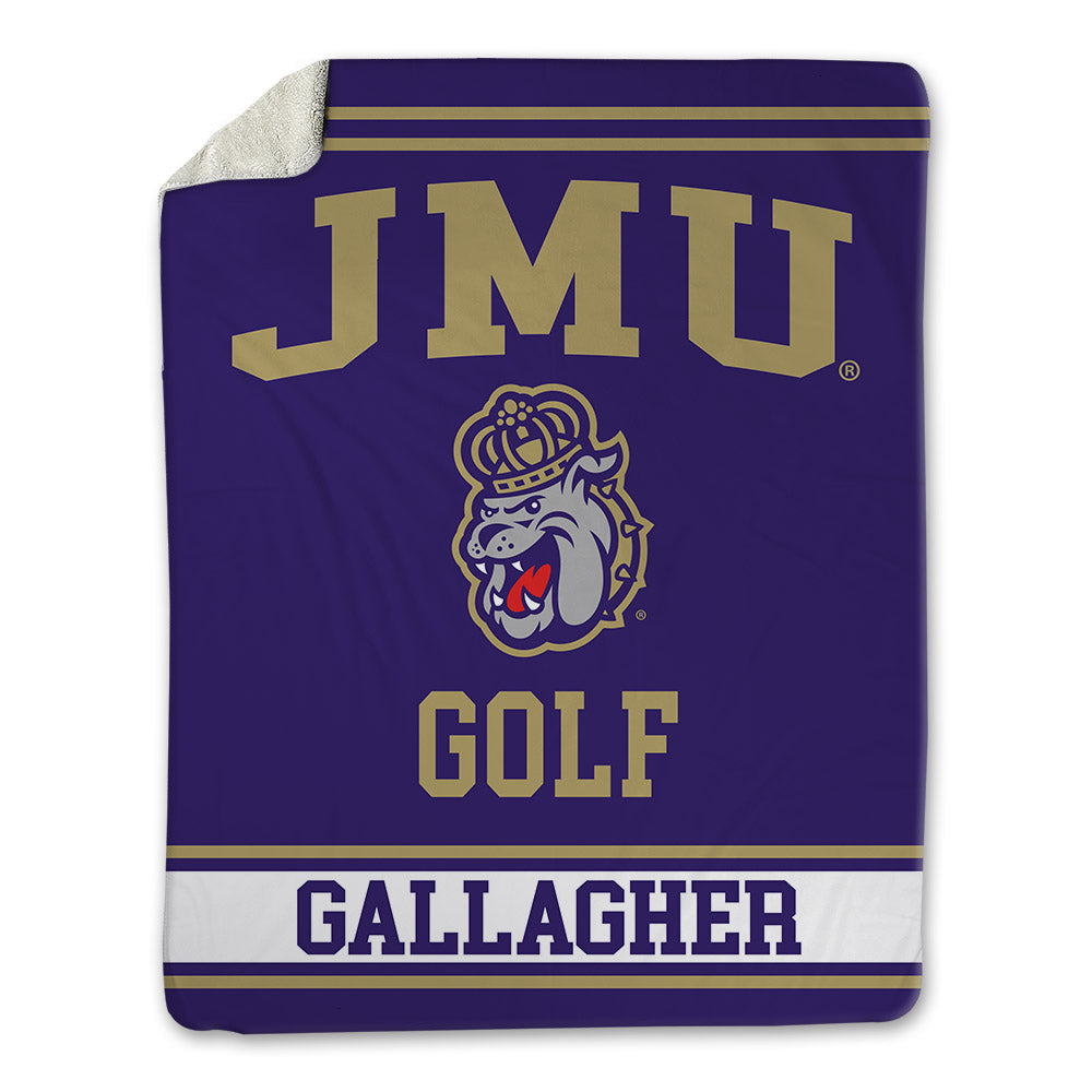 JMU - NCAA Men's Golf : Rory Gallagher - Blanket-0
