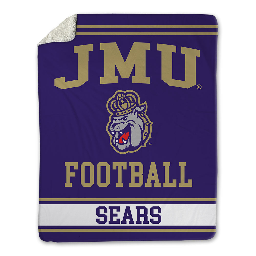 JMU - NCAA Football : Jesse Sears - Blanket-0