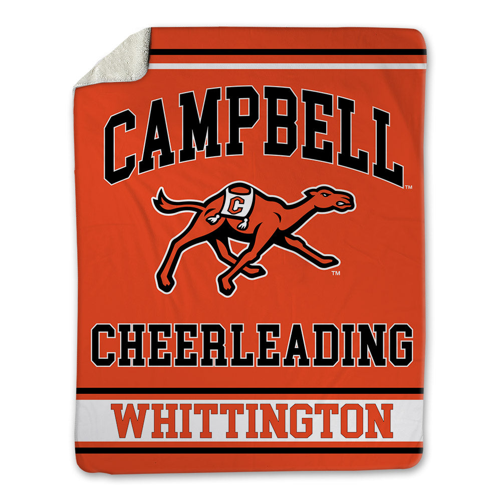Campbell - NCAA Cheerleading : Whitt Whittington - Blanket-0