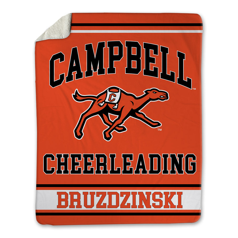Campbell - NCAA Cheerleading : Emily Bruzdzinski - Blanket-0
