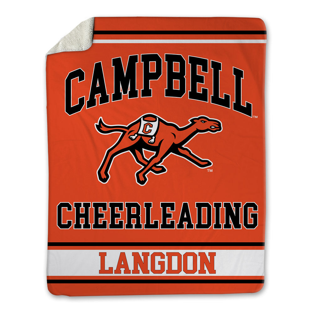Campbell - NCAA Cheerleading : Ashlyn Langdon - Blanket-0
