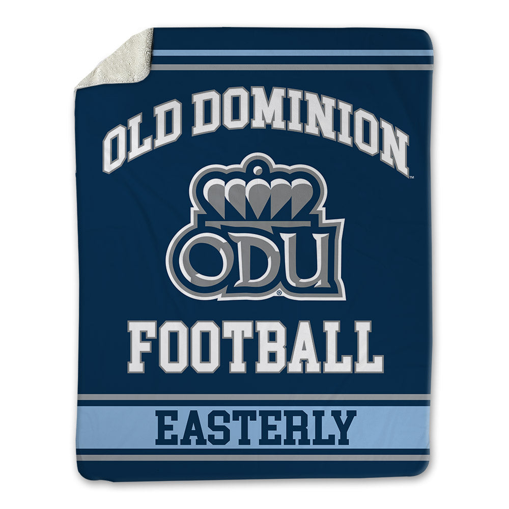 Old Dominion - NCAA Football : Mario Easterly - Blanket-0