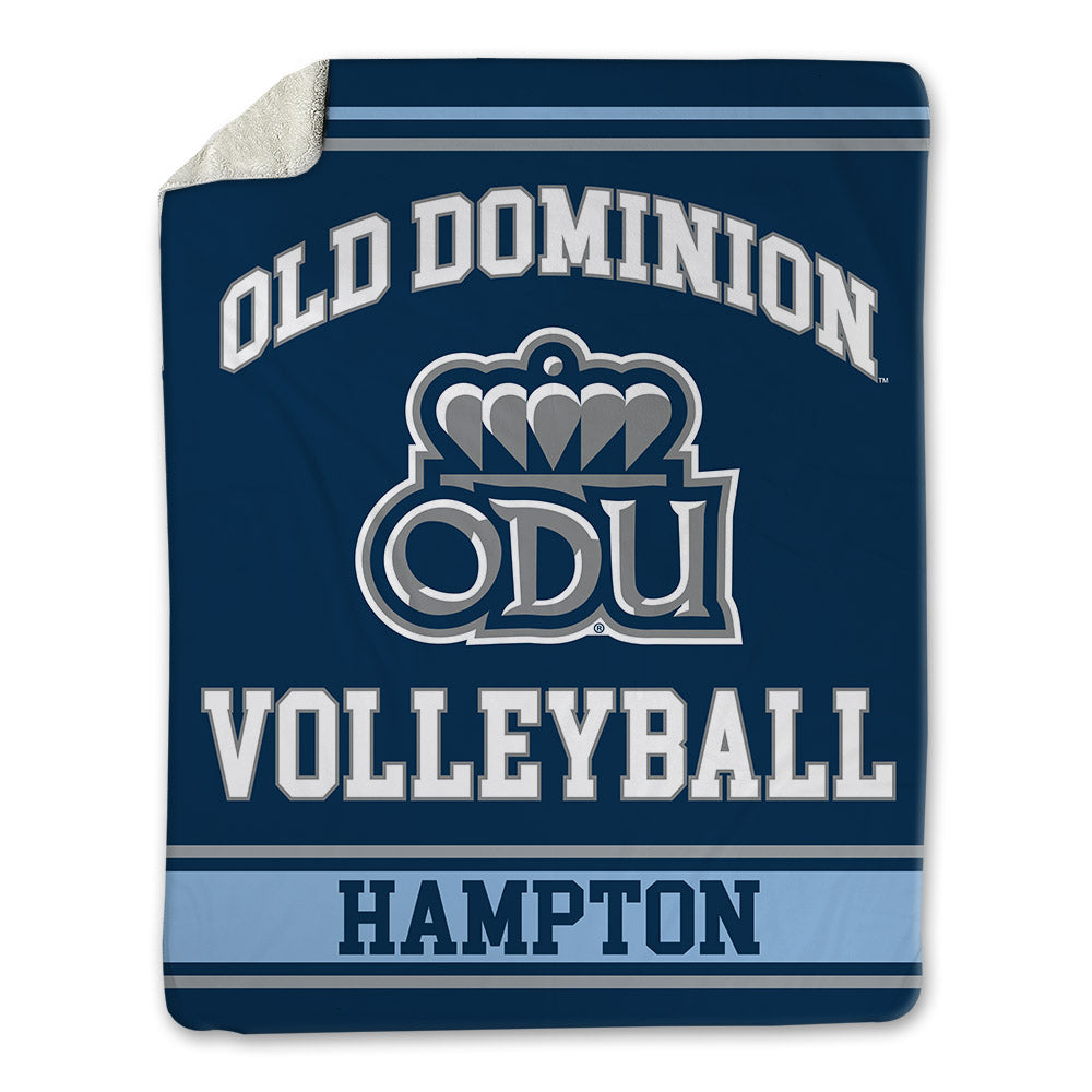 Old Dominion - NCAA Women's Volleyball : Kyra Hampton - Blanket-0