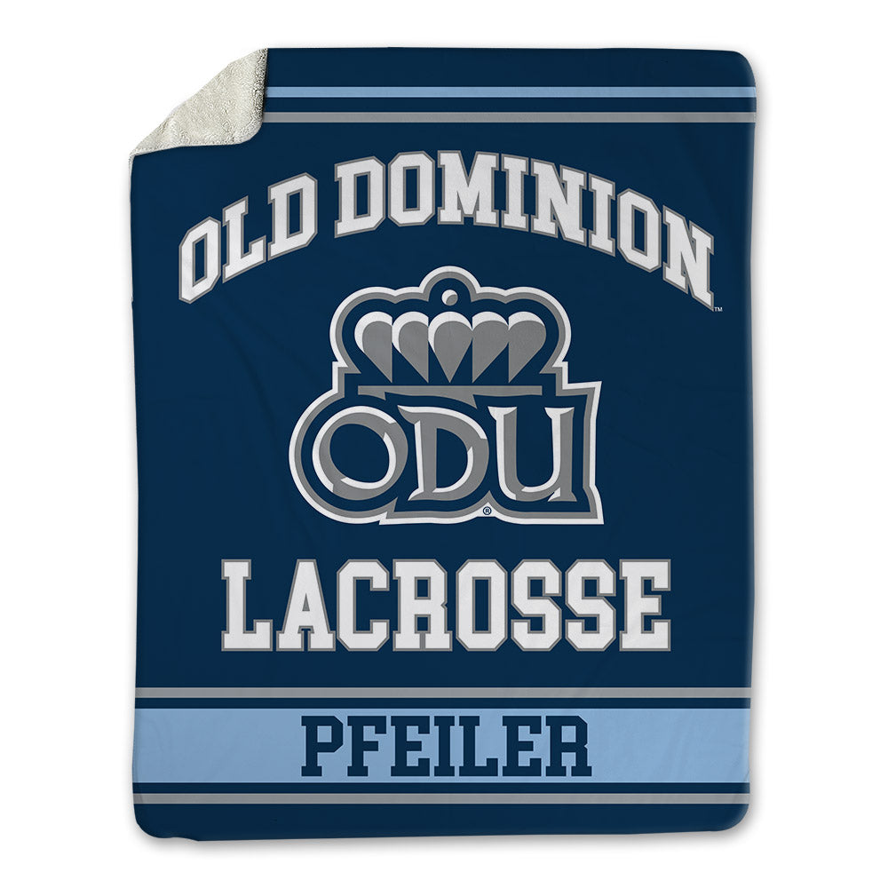 Old Dominion - NCAA Women's Lacrosse : Katie Pfeiler - Blanket-0