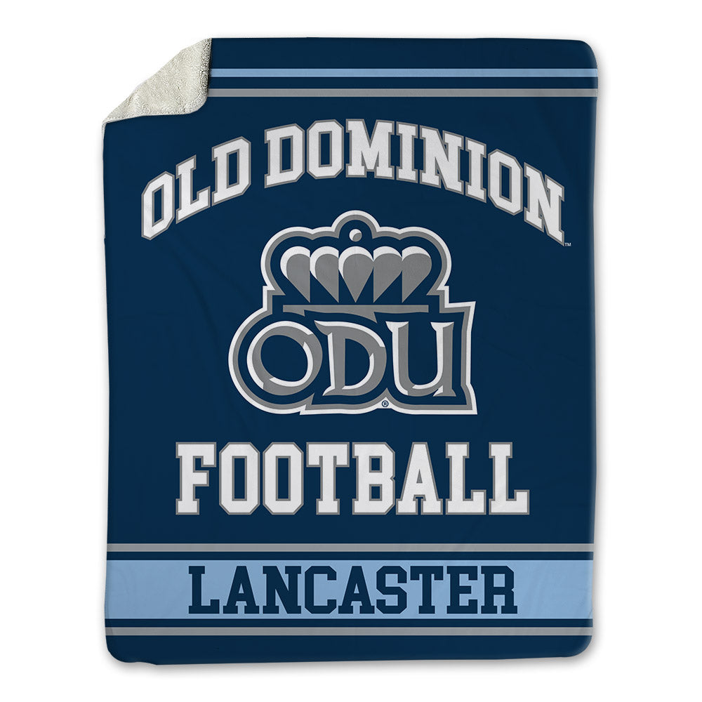 Old Dominion - NCAA Football : Trey Lancaster - Blanket-0