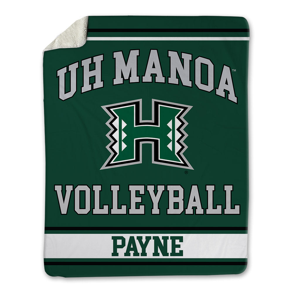 Hawaii - NCAA Men's Volleyball : Roman Payne - Blanket-0