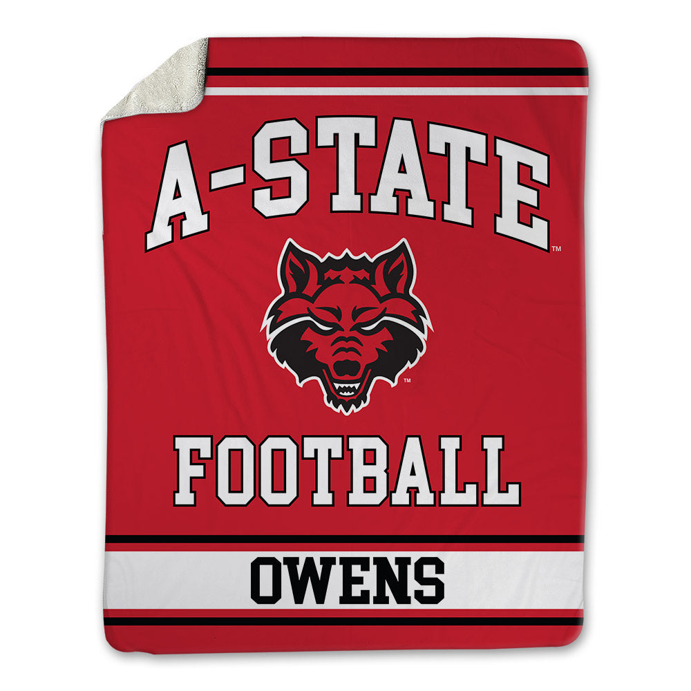 Arkansas State - NCAA Football : Trey Owens - Blanket-0