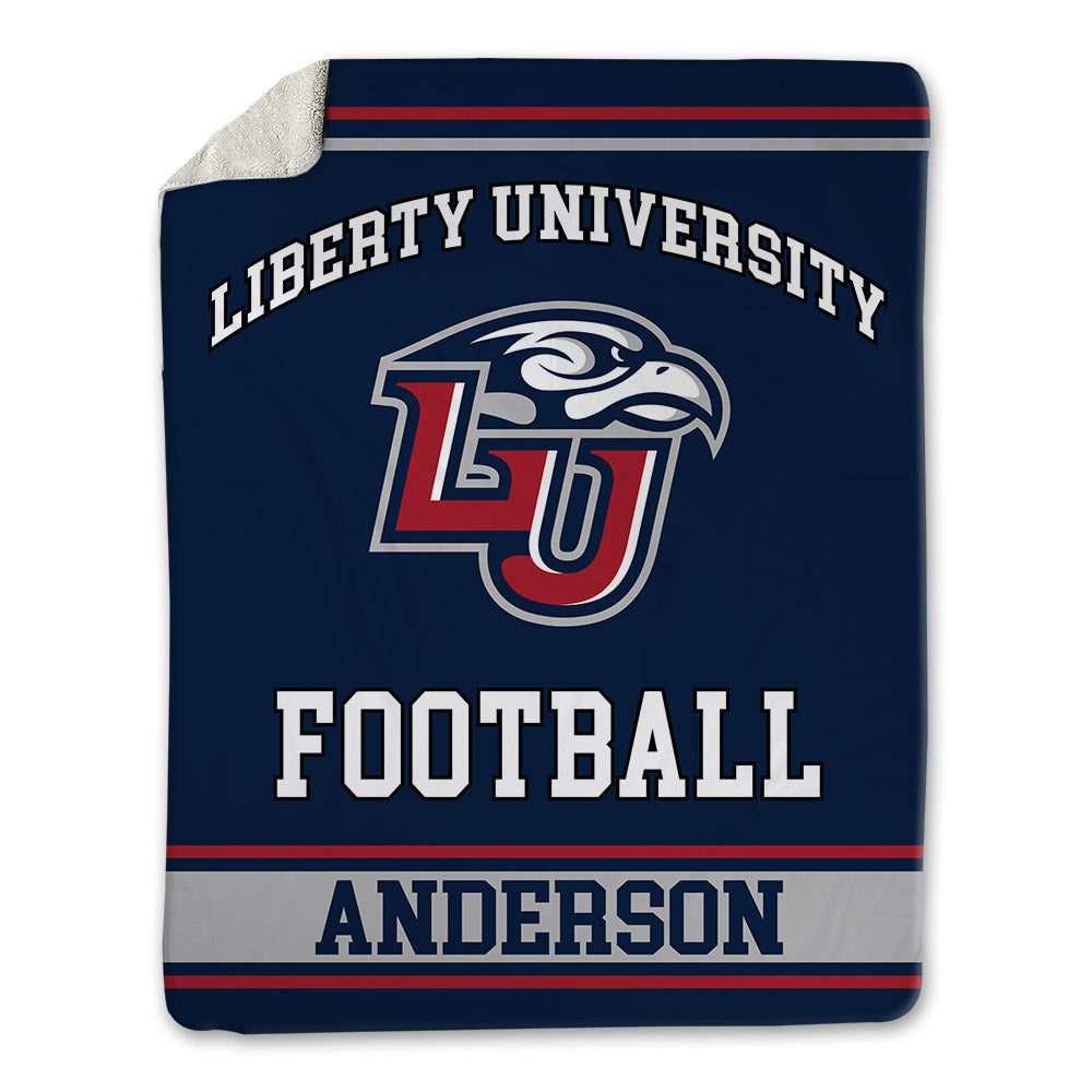 Liberty - NCAA Football : Austin Anderson - Blanket-0