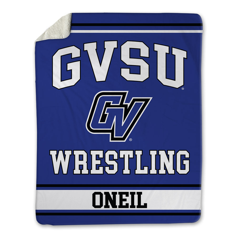 Grand Valley - NCAA Wrestling : Layne ONeil - Blanket-0