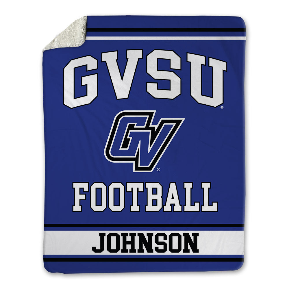 Grand Valley - NCAA Football : Dreshaun Johnson - Blanket-0