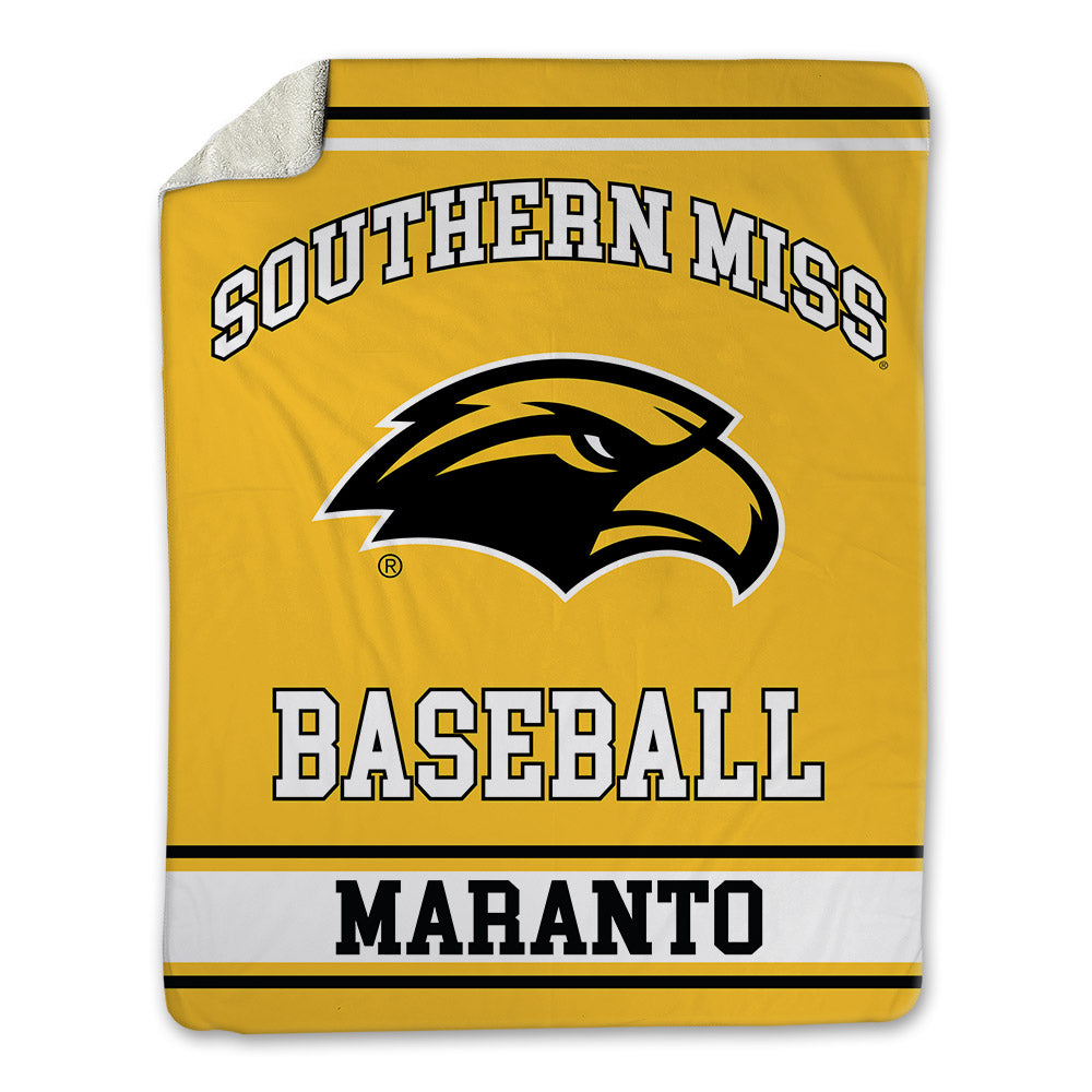 Southern Miss - NCAA Baseball : Braden Maranto - Blanket-0