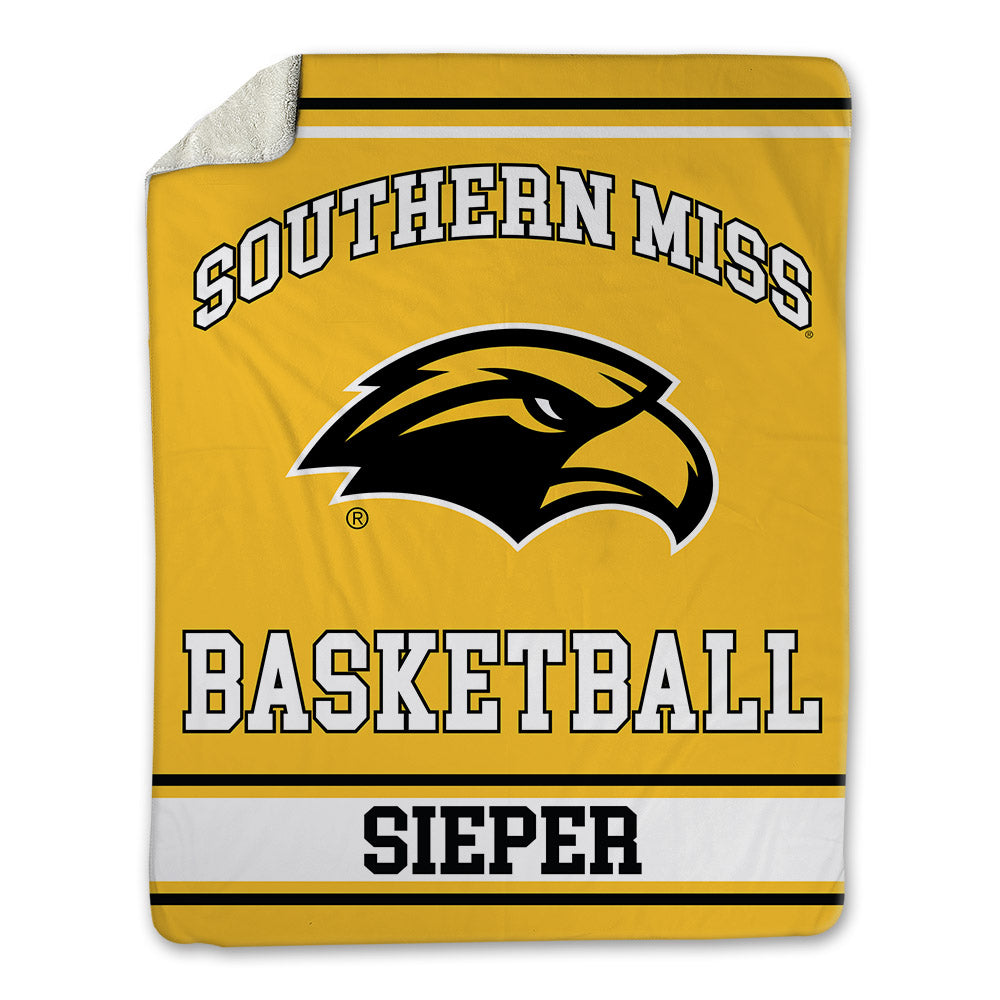 Southern Miss - NCAA Women's Basketball : Morgan Sieper - Blanket-0