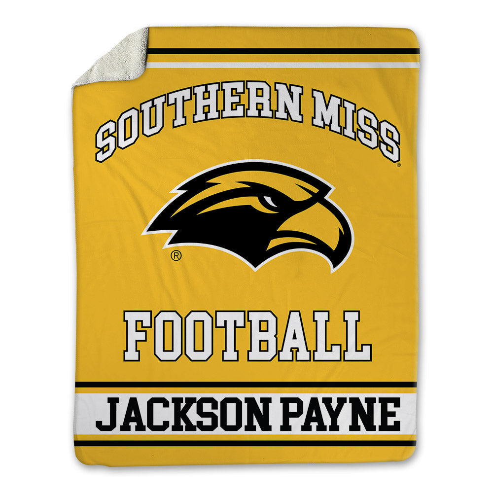 Southern Miss - NCAA Football : DaJyQuwan Jackson Payne - Blanket-0