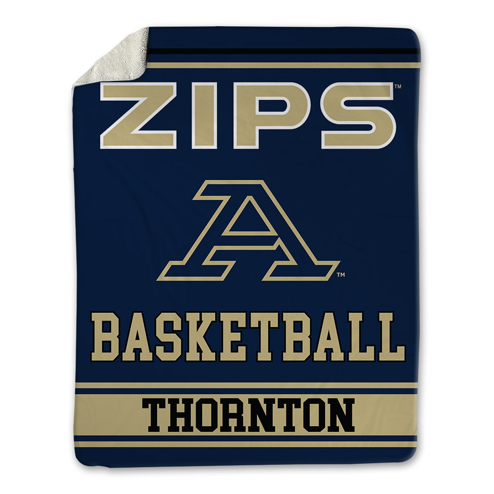 Akron - NCAA Women's Basketball : Kaylah Thornton - Blanket-0