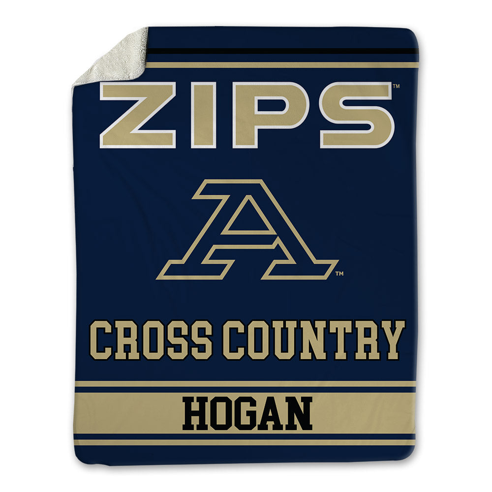 Akron - NCAA Men's Cross Country : Malik Hogan - Blanket-0