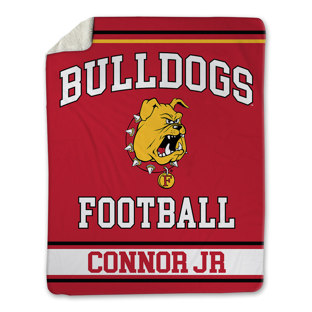 Ferris State - NCAA Football : Daniel Connor Jr - Blanket-0