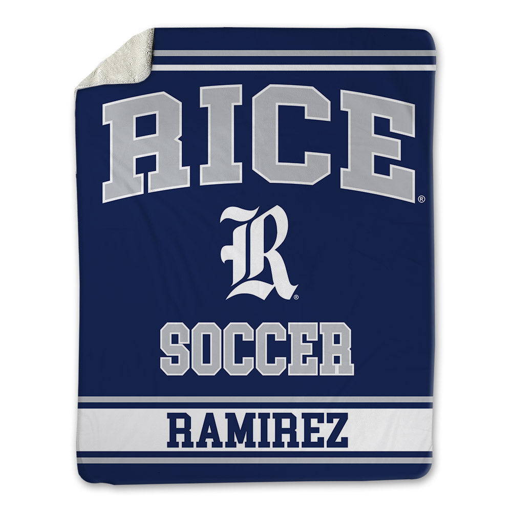 Rice - NCAA Women's Soccer : Elliana Ramirez - Blanket-0