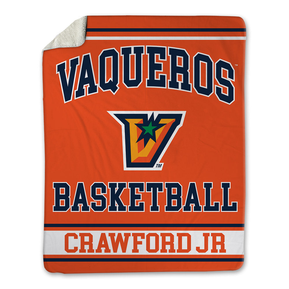 UTRGV - NCAA Men's Basketball : Bobby Crawford Jr - Blanket-0