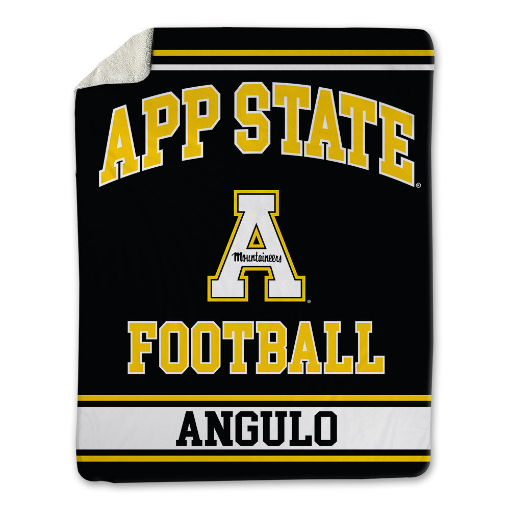 App State - NCAA Football : Jaysen Angulo - Blanket-0