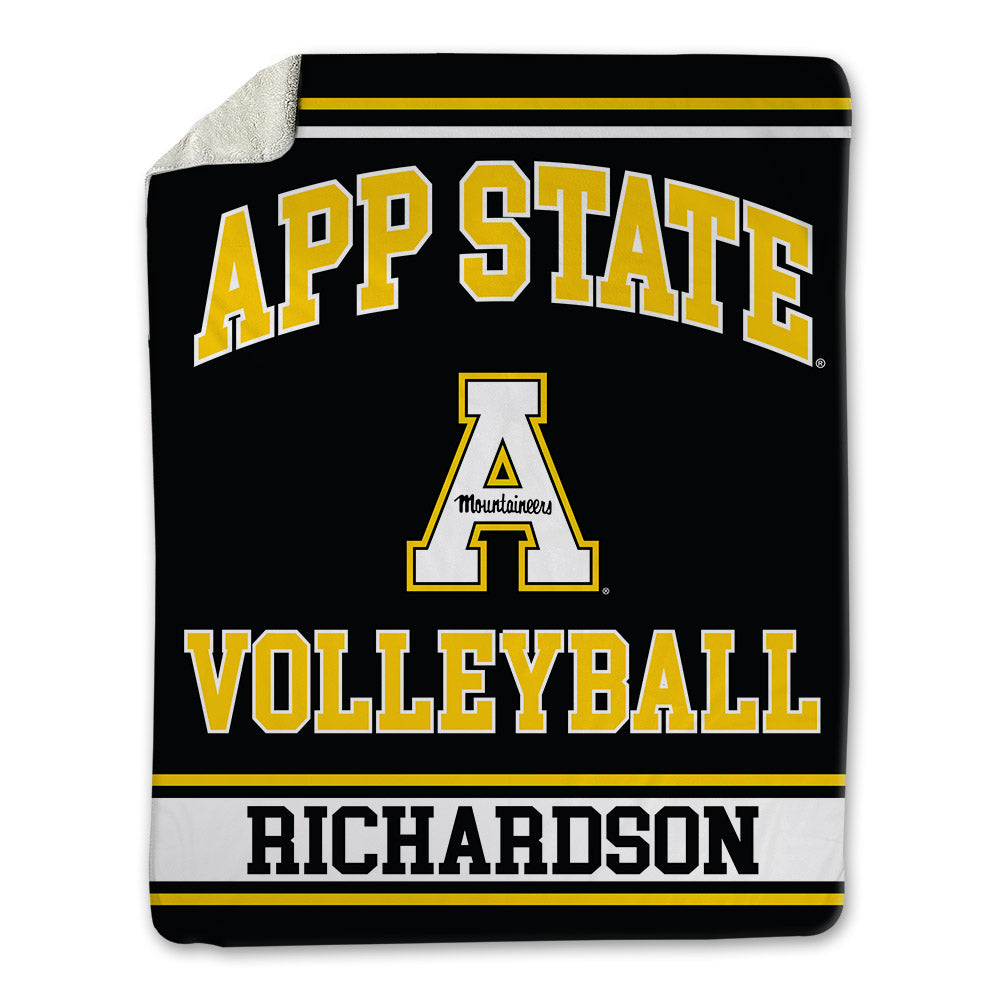 App State - NCAA Women's Volleyball : Raegan Richardson - Blanket-0