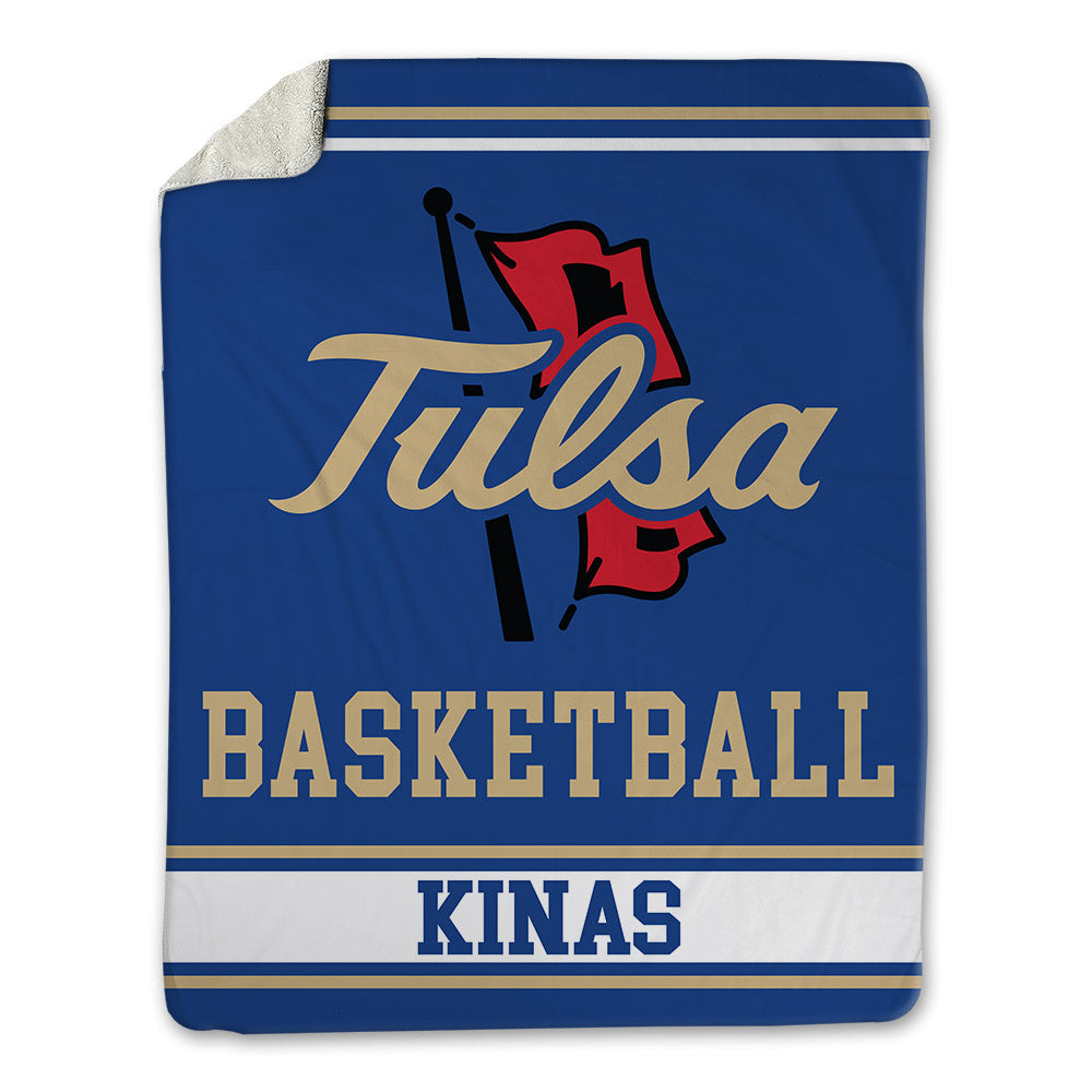 Tulsa - NCAA Women's Basketball : Alexa Kinas - Blanket-0