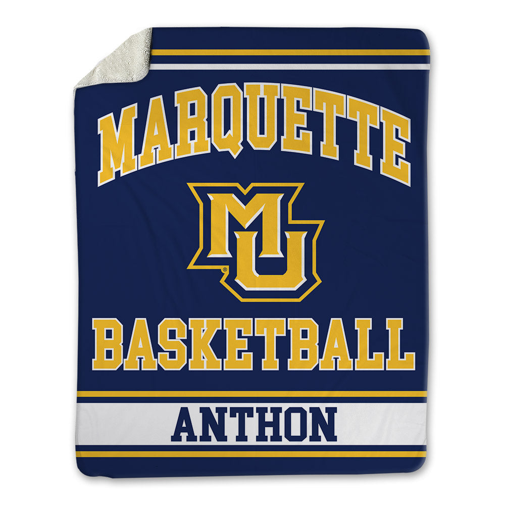 Marquette - NCAA Women's Basketball : Noelle Anthon - Blanket-0