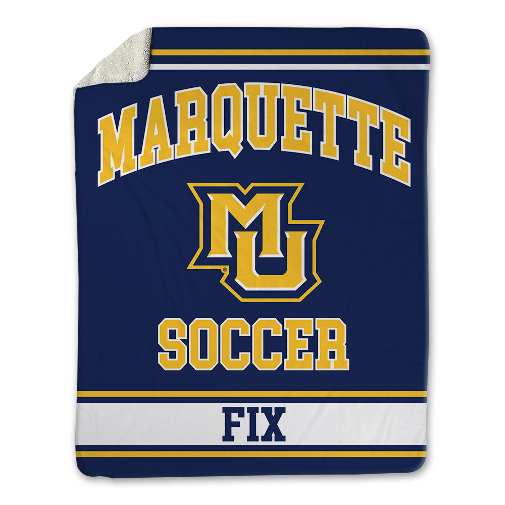 Marquette - NCAA Women's Soccer : Emlhi Fix - Blanket-0