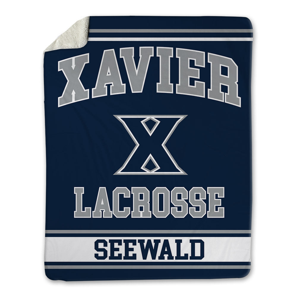Xavier - NCAA Women's Lacrosse : Julia Seewald - Blanket-0