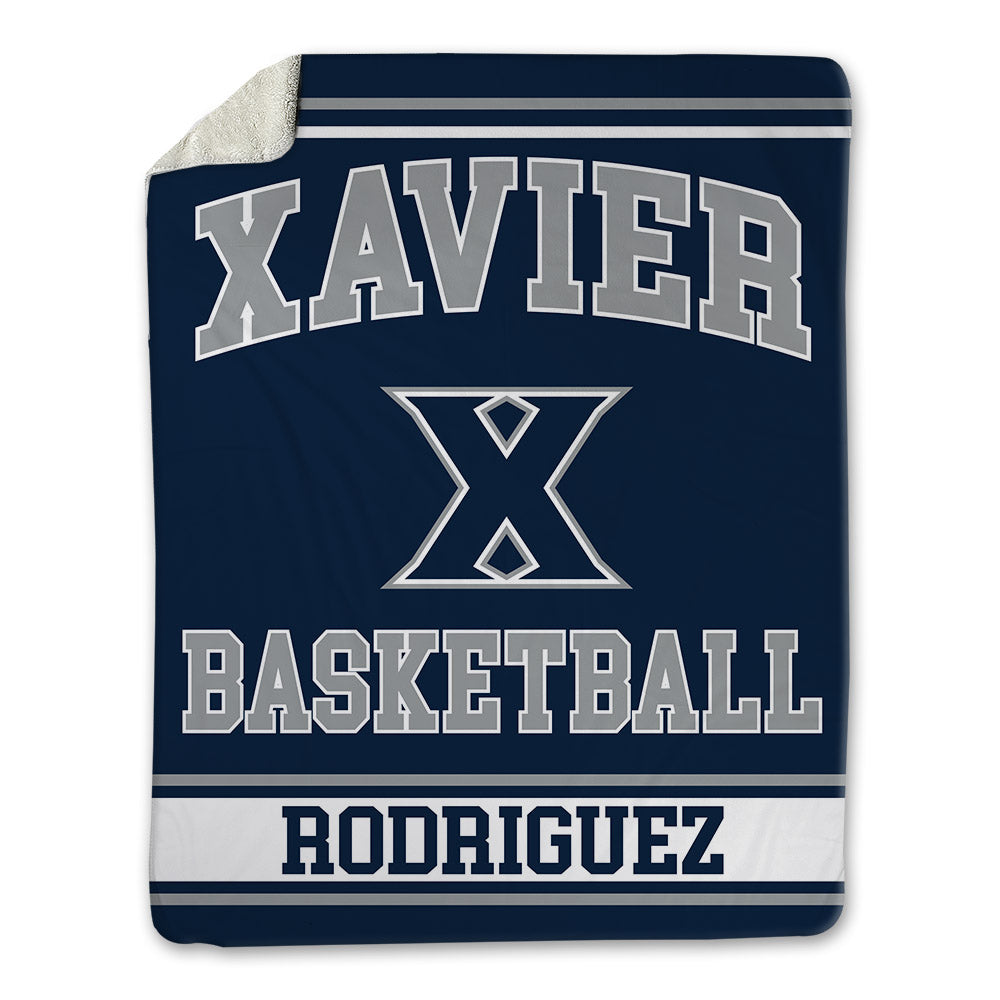 Xavier - NCAA Women's Basketball : Maria Rodriguez - Blanket-0