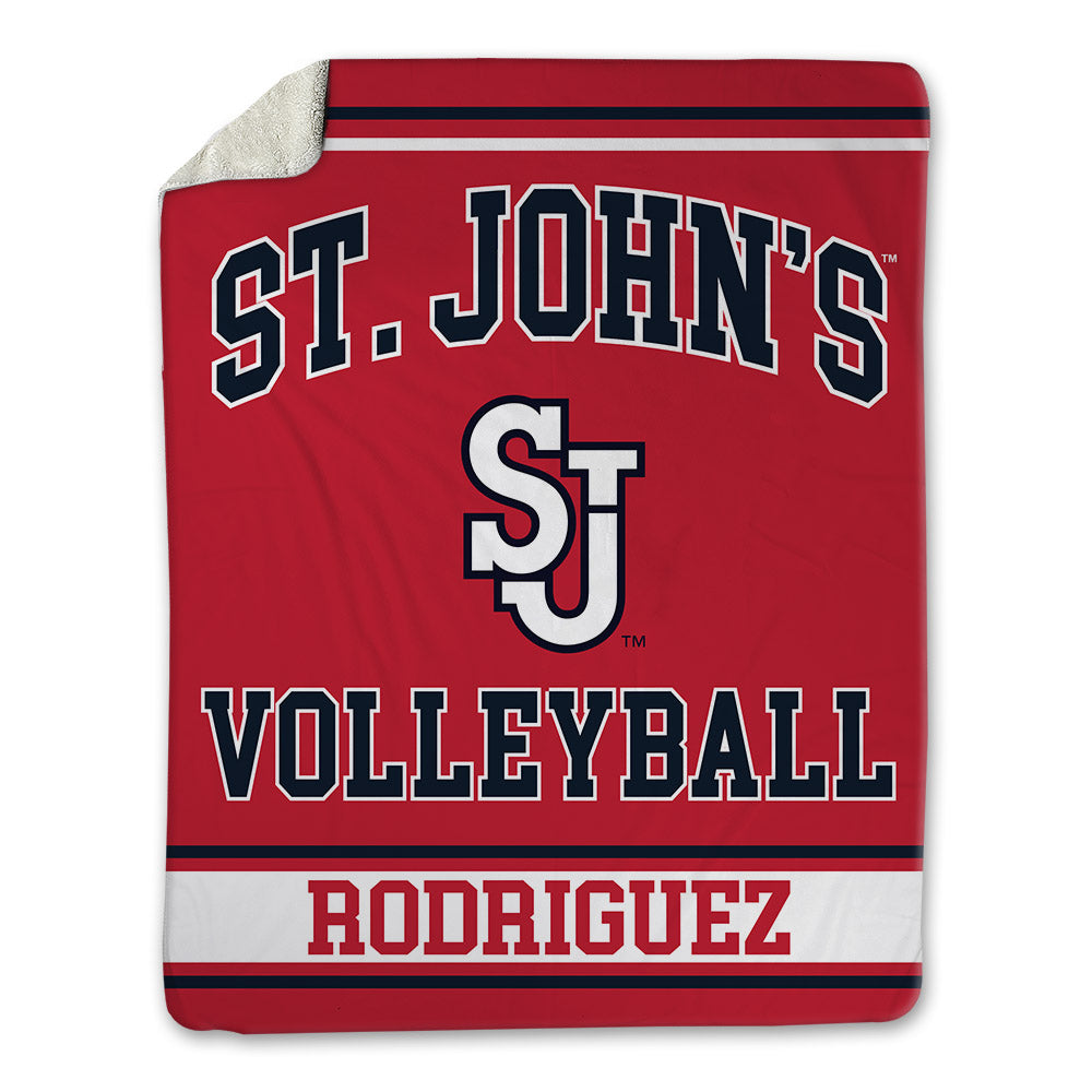 St. Johns - NCAA Women's Volleyball : Angelica Rodriguez - Blanket-0