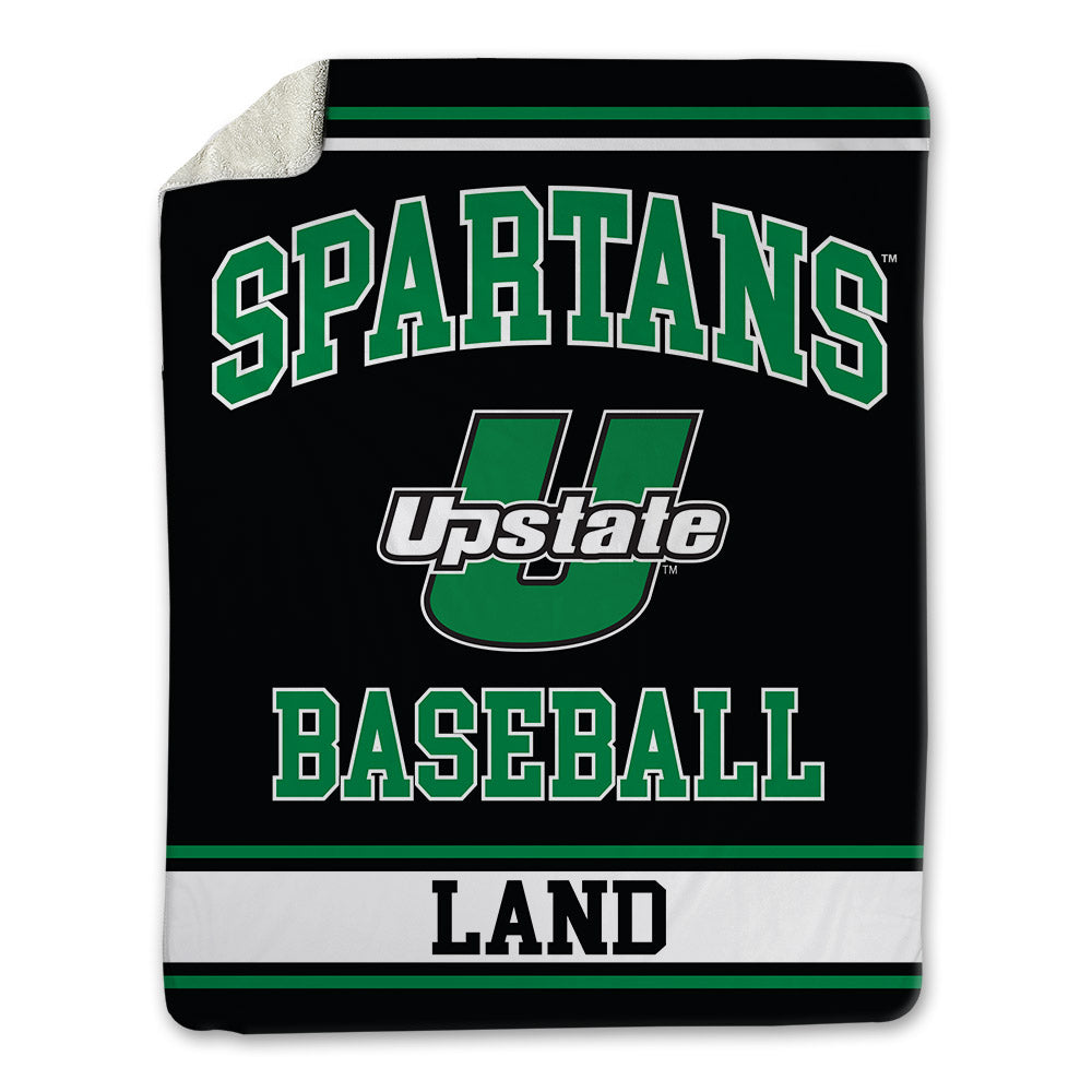 USC Upstate - NCAA Baseball : Wyatt Land - Blanket-0