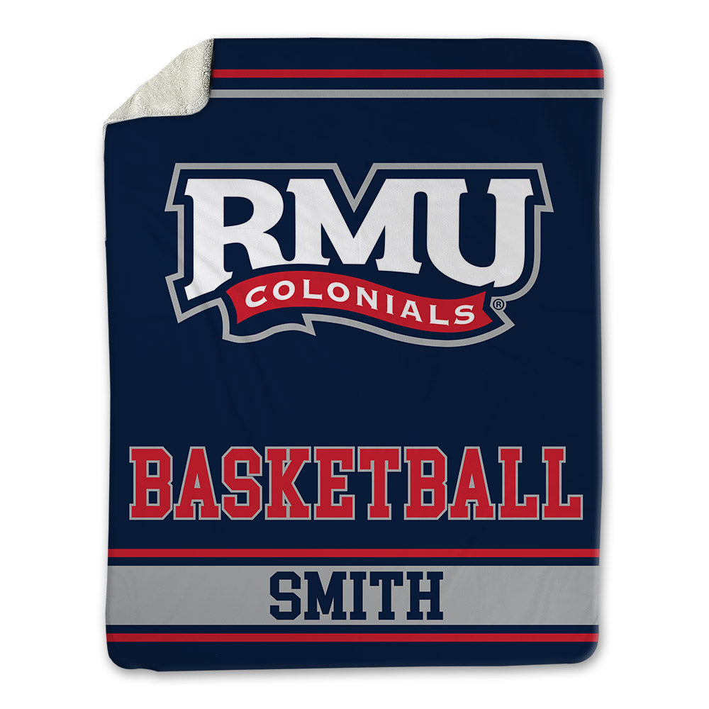 Robert Morris - NCAA Men's Basketball : Tazir Smith - Blanket-0