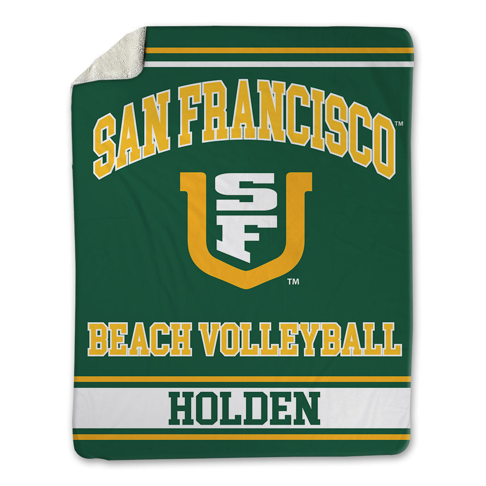 USFCA - NCAA Beach Volleyball : Makenzie Holden - Blanket-0
