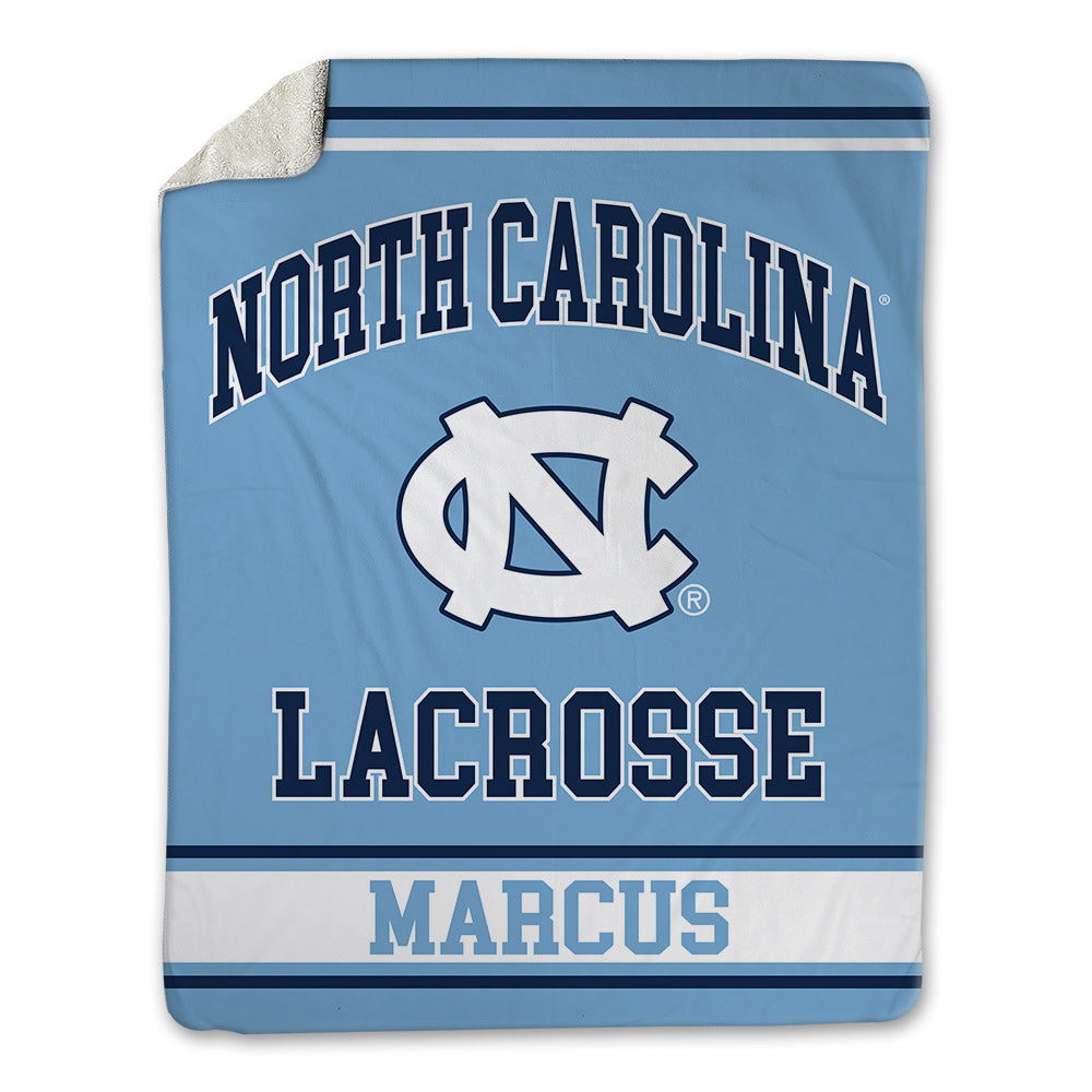 UNC - NCAA Men's Lacrosse : Josh Marcus - Blanket-0