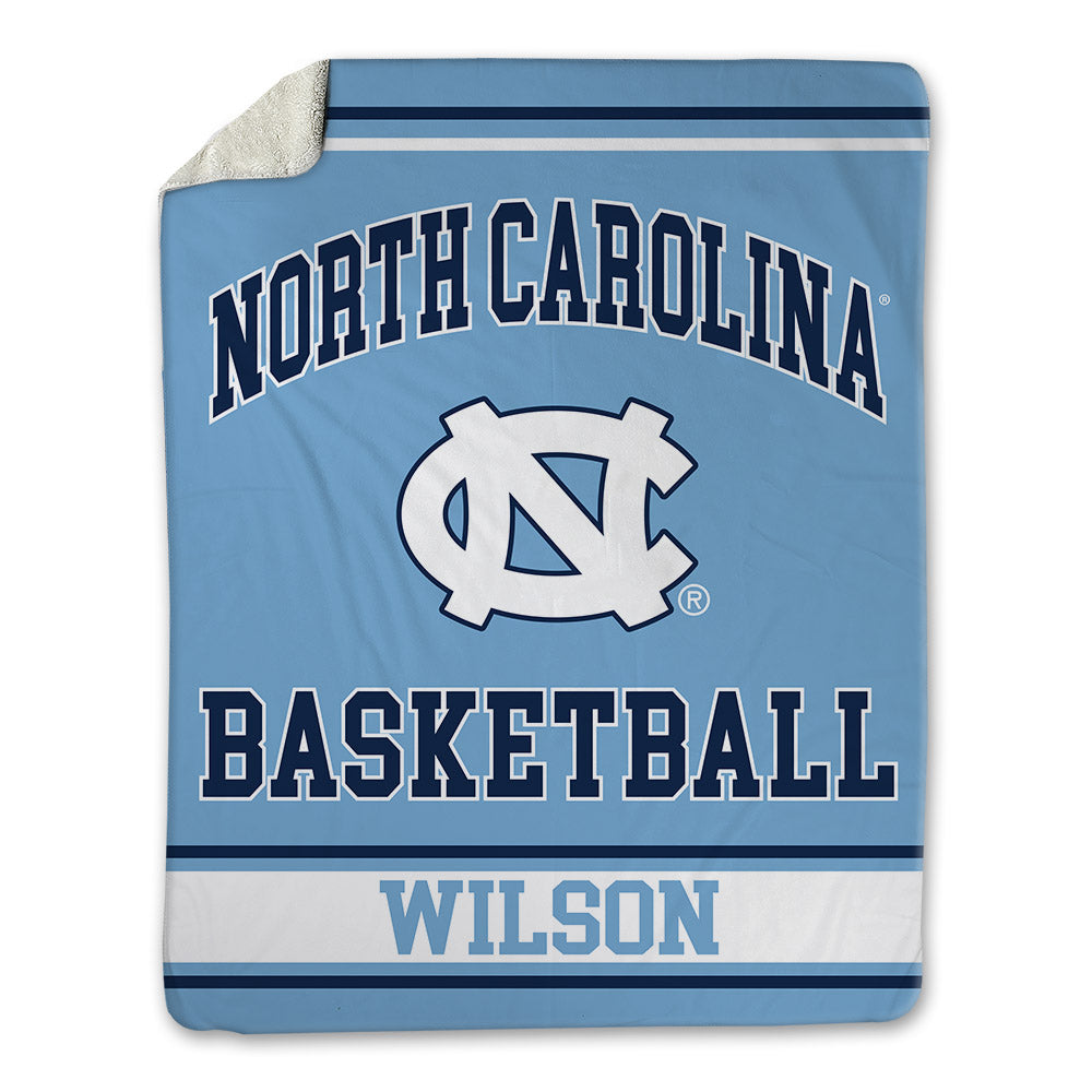 UNC - NCAA Men's Basketball : Caleb Wilson - Blanket-0
