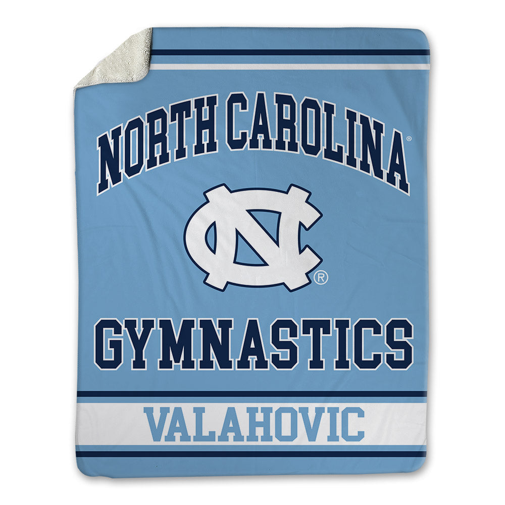 UNC - NCAA Women's Gymnastics : Jordan Valahovic - Blanket-0