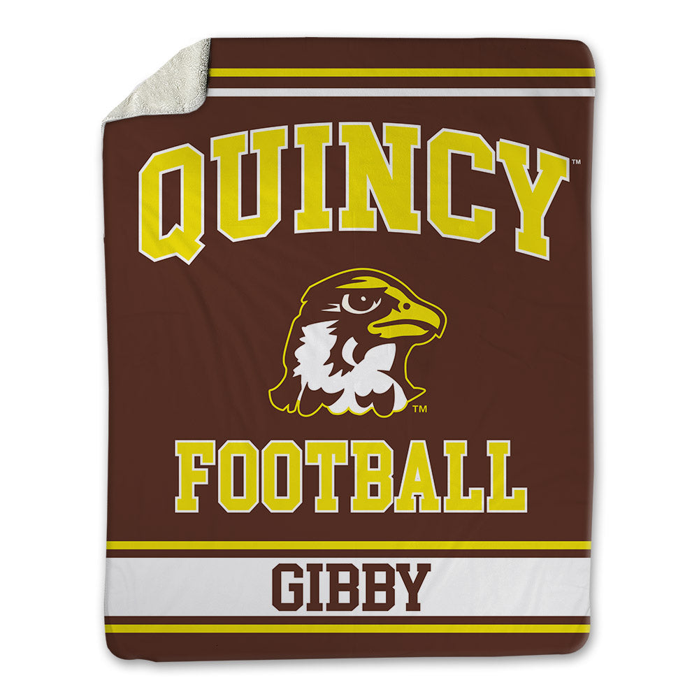 Quincy - NCAA Football : Daniel Gibby - Blanket-0