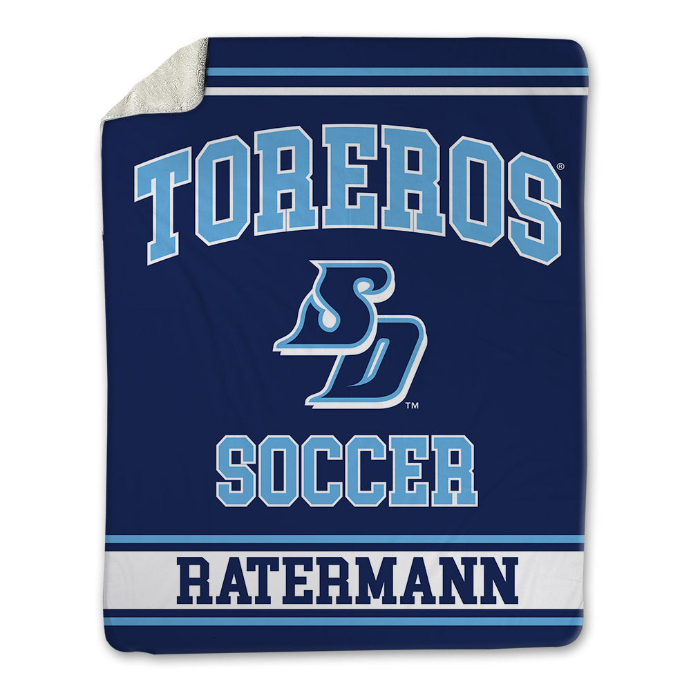 San Diego - NCAA Women's Soccer : Macy Ratermann - Blanket-0