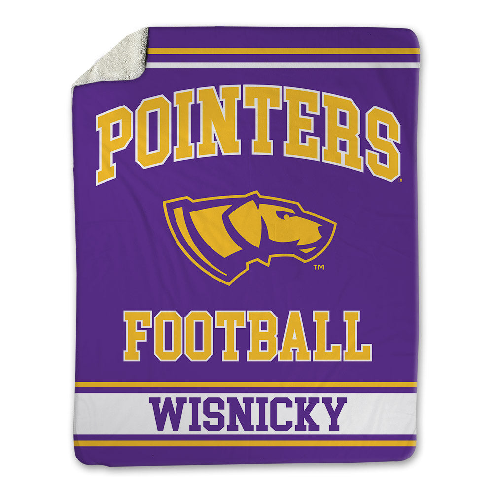 UWSP - NCAA Football : Jackson Wisnicky - Blanket-0