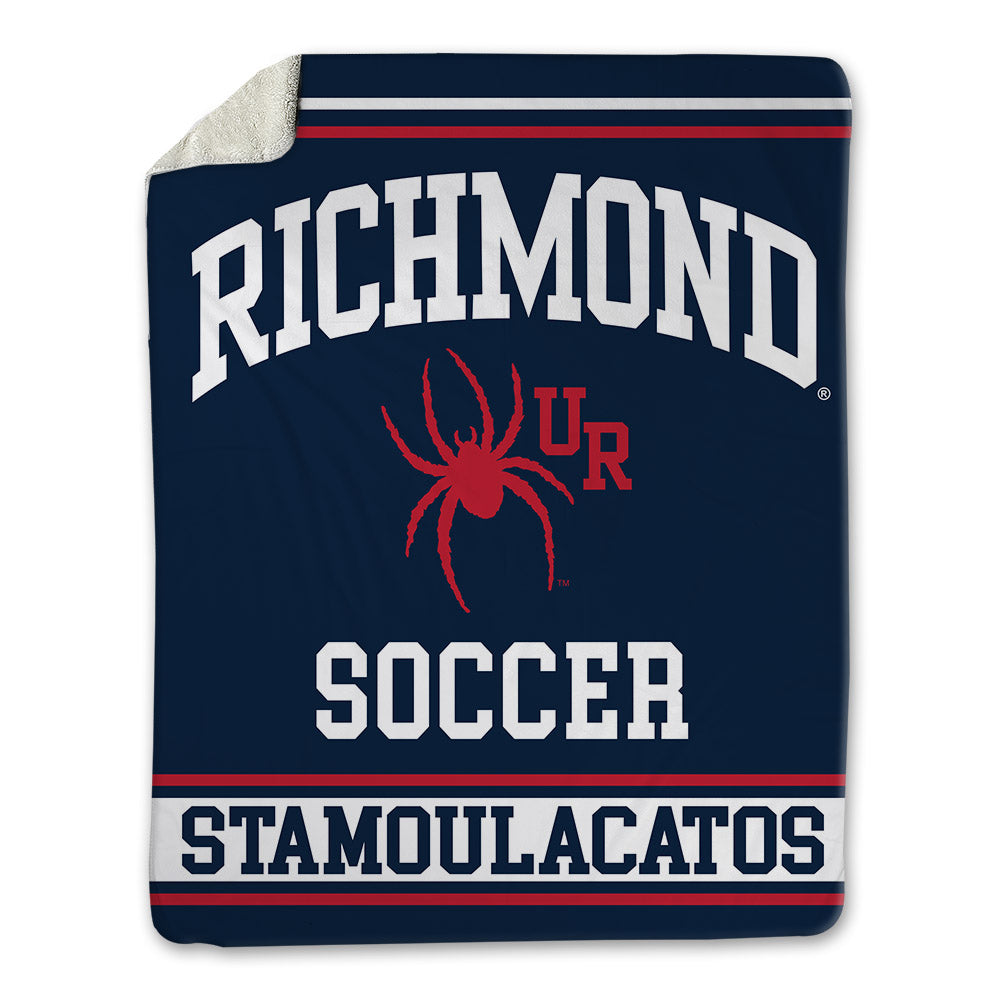 Richmond - NCAA Women's Soccer : Christina Stamoulacatos - Blanket-0