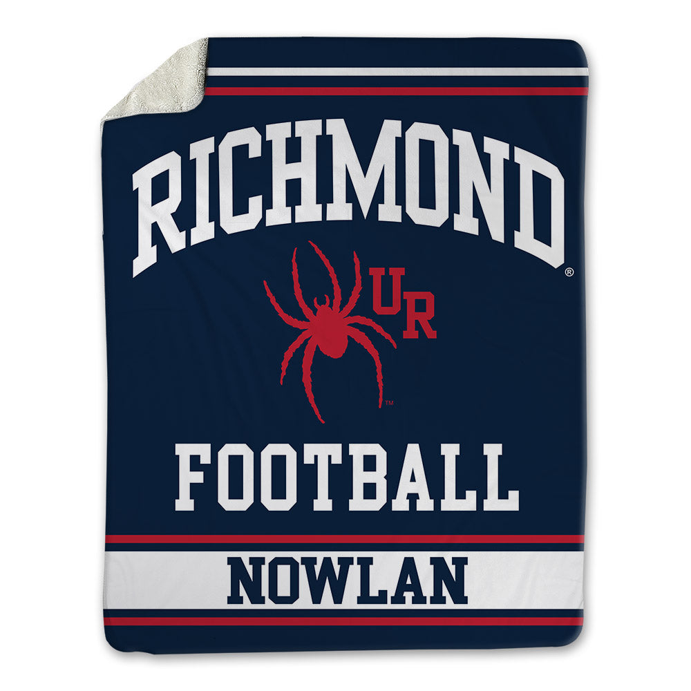 Richmond - NCAA Football : Garrett Nowlan - Blanket-0