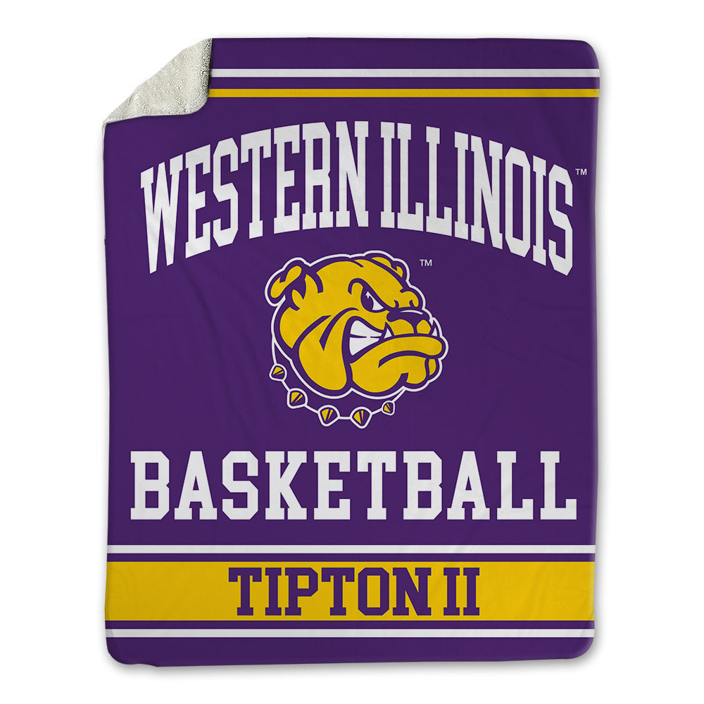 WIU - NCAA Men's Basketball : Steven Tipton II - Blanket-0