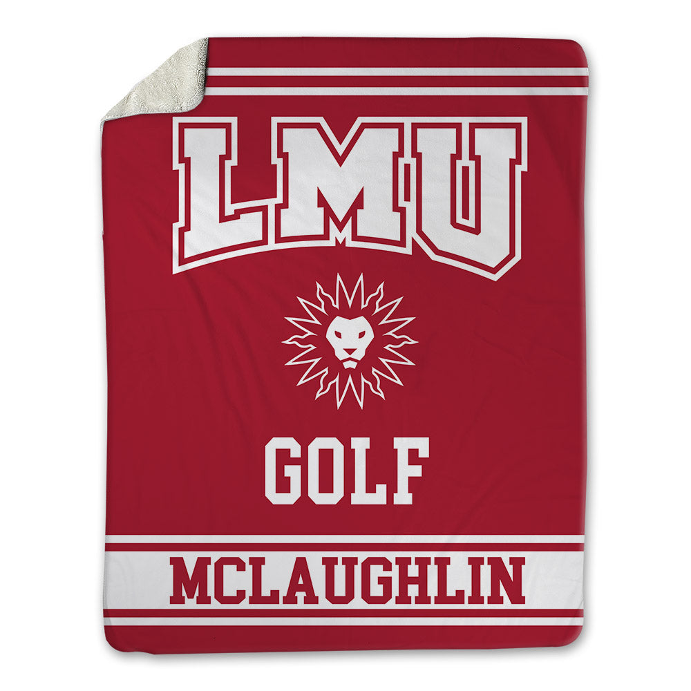 LMU - NCAA Men's Golf : Jackson McLaughlin - Blanket-0