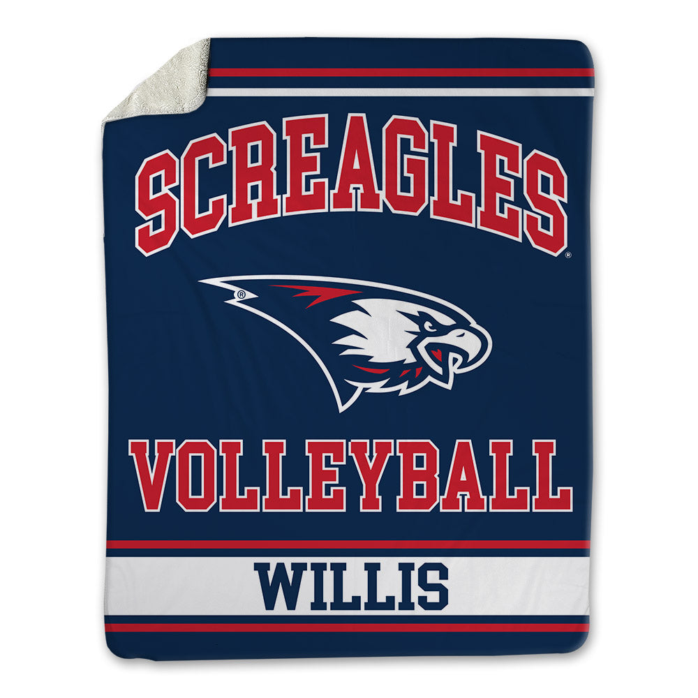 USI - NCAA Women's Volleyball : Ashby Willis - Blanket-0