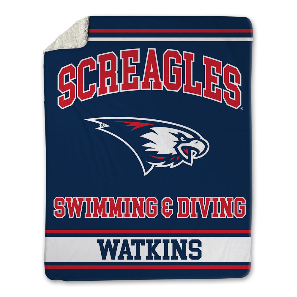 USI - NCAA Men's Swimming & Diving : Jarrett Watkins - Blanket-0
