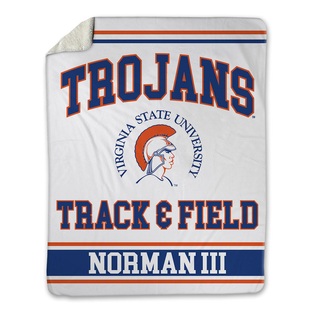 Virginia State - NCAA Men's Track & Field : David Norman III - Blanket-0